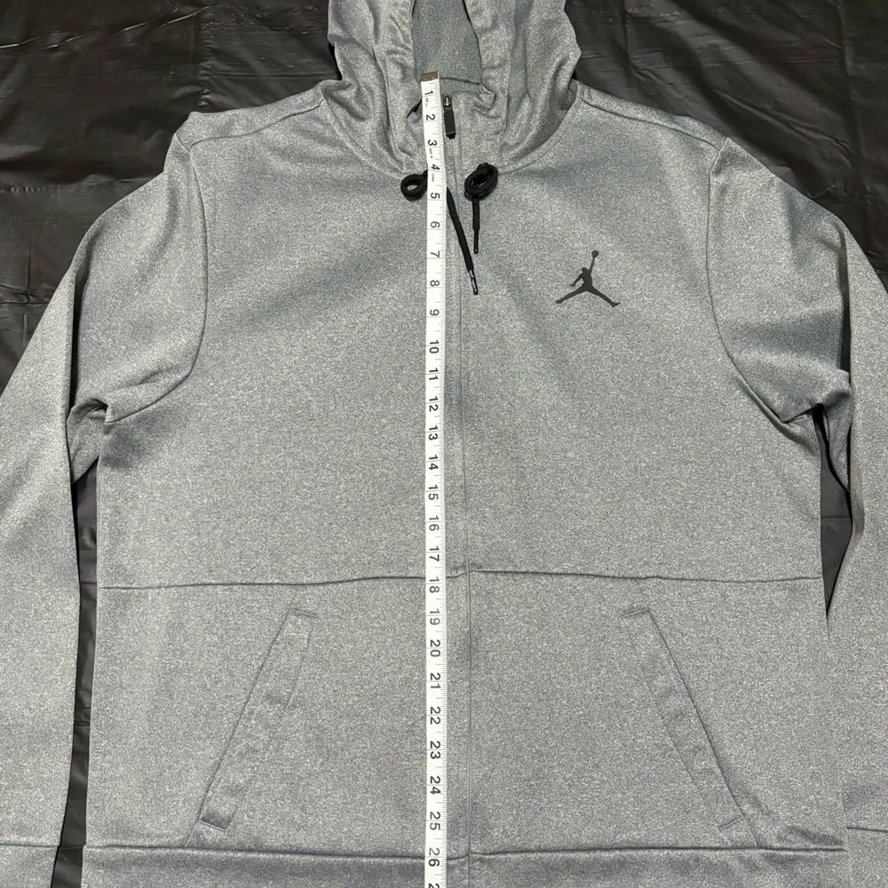🔥🔥🔥 MENS JORDAN 23 ALPHA THERMA FULL ZIP HOODIE Size: LARGE 🔥🔥🔥 - Picture 12 of 14